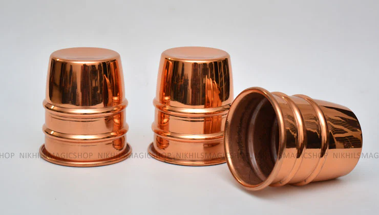 Cups And Balls - Large ( Copper Plated ) - Image 3